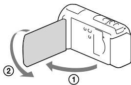 SONY HDR-PJ260 - Per registrare in modo specchio - 1