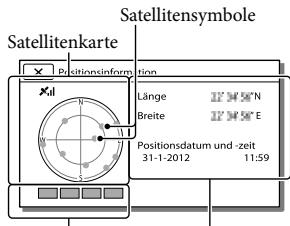 Satellitenkarte X Pulitioninformation Xil Länge 11" M N Breite 11" M E Positionsdatum und -zeit 31-1-2012 11:59