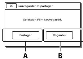 SONY HDR-PJ260 - Conversion du format de données en qualité d'image STD (Sélection Film) - 1