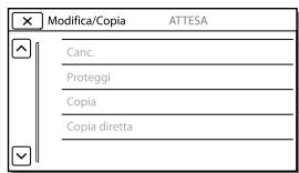 Modifica/Copia ATTESA Canc. Proteggi Copia Copia diretta