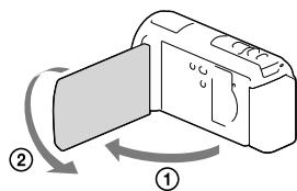 SONY HDR-PJ260 - Opnemen in Spiegelstand - 1