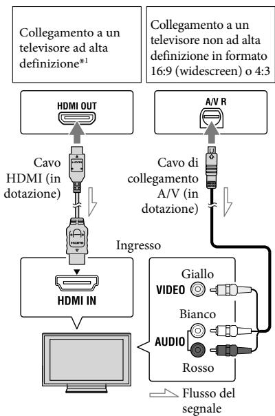 SONY HDR-PJ260 - Riproduzione di immagini su un televisore - 1