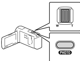 SONY HDR-PJ260 - Déplacez la manette de zoom motorisé pour sélectionner l'image que vous souhaitez lire, puis appuyez sur PHOTO pour commencer la lecture. - 1