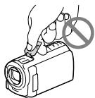SONY HDR-PJ260 - Remarques sur l'utilisation et l'entretien - 1