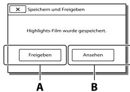SONY HDR-PJ260 - Konvertieren des Datenformats auf STD-Bildqualität (Highlights-Film) - 1
