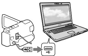 SONY HDR-PJ580 - Accendere il computer. - 1