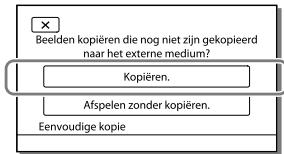 SONY HDR-PJ580 - Selecteer [Kopiernen.] op het camcorderschem. - 1