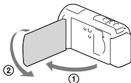 SONY HDR-PJ580 - Per registrar in modo specchio - 1