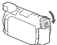 SONY HDR-PJ780VE - Mise hors tension de I'appareil - 1