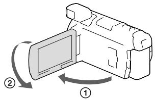 SONY HDR-PJ780VE - Items op het LCD-schem - 3