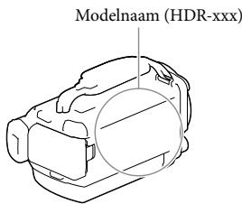 SONY HDR-PJ780VE - De modelnaam van uw camcorder controlen - 1