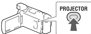 SONY HDR-PJ780VE - Verwendendes eingebauten Projektors - 2