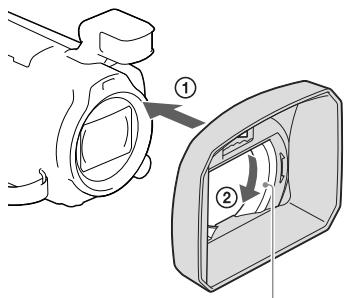 SONY HDR-PJ780VE - Para montar o para-sol - 1