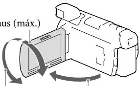 SONY HDR-PJ780VE - Quando fazer uma gravaçãoutilizando apenas o visor - 2