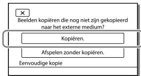 SONY HDR-PJ780VE - Selecteer [Kopiernen.] op het camcorderschem. - 1