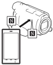 SONY HDR-PJ810EB - Polaczenia One-touch z systemem Android z obsluga NFC - 2