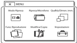 SONY HDR-PJ810EB - Uso dei menu - 2