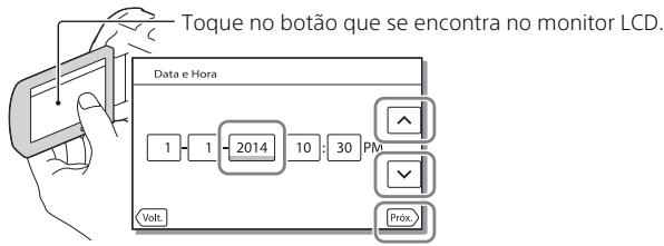 SONY HDR-PJ810EB - Ligar a alimentacao - 2