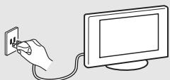 SONY KDL-26S3000 - Lorsque le téléviseur n'est pas utilisé - 1