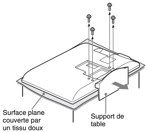 SONY KDL-26S3000 - Préparer l'installation sur un mur - 4