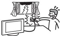 SONY KDL-26U2000 - Lightning storms - 1