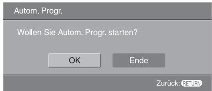 SONY KDL-32V2000 - 6: Automatisches Speichern von Sendern im Fernsehgerät - 2