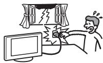 SONY KDL-32V2000 - Lightning storms - 1