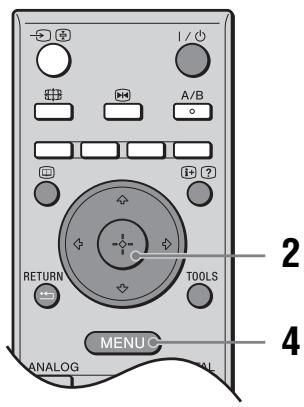 SONY KDL-32V2000 - 6: Automatisches Speichern von Sendern im Fernsehgerät - 1