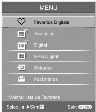 SONY KDL-32V2000 - Navegar pelos menus - 2
