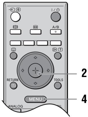 SONY KDL-32V2000 - 6: De televisie automatisch programmeren - 1