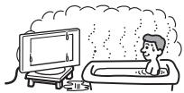 SONY KDS-55A2000 - Water and moisture - 1