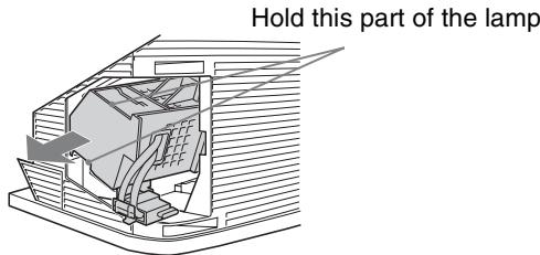 Hold this part of the lamp