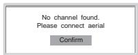 SONY KLV-17HR2 - Switching On the TV and Tuning the TV Automatically - 14