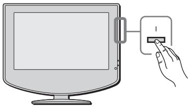 SONY KLV-17HR2 - Switching On the TV and Tuning the TV Automatically - 4