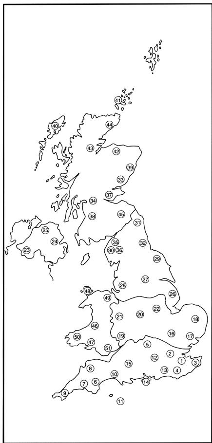 SONY KLV-17HR2 - Television Channel Number Guide for the United Kingdom - 1