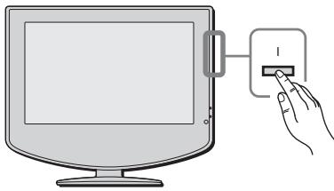 SONY KLV-17HR2 - Einschalten des Fernsehgeräts und automatisches Einstellen von Fernsehkanänen - 4