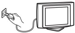 SONY KLV-17HR2 - Wenn das Gerät nicht benutzt wird - 1