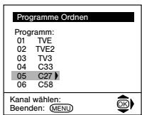 SONY KV-21FT1E - Einschalten und automatische Feinabstimmung des Fernsehers - 12