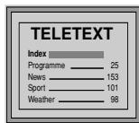 SONY KV-21FT1E - Eioooc otyn umnpesia rou teletext: - 1