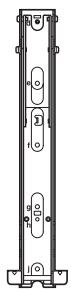 SONY KDL-40EX1 - Schéma/tableau d'emplacement des vis et crochets - 1