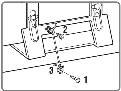 SONY KDL-40EX1 - Protection du moniteur contre les chutes - 2