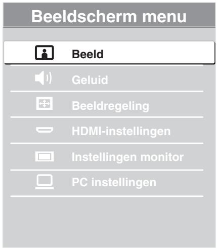 SONY KDL-40EX1 - Druk op HOME. - 1
