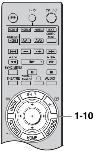SONY KDL-40EX1 - De eerste instellingen uitvoeren - 1