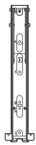 SONY KDL-40EX1 - Zeichnung/Tabelle der Schrauben- und Hakenpositionen - 2