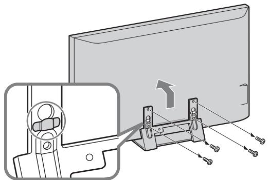 SONY KDL-40EX1 - Rimozione del supporto datiavolo dal monitor - 2