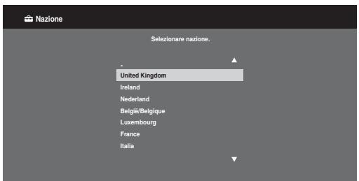 SONY KDL-40Z4500 - 5: Esecuzione dell'impostazione iniziale - 4