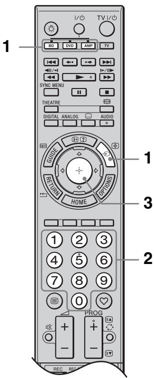SONY KDL-40Z4500 - De afstandsbedieningprogrammeren - 2