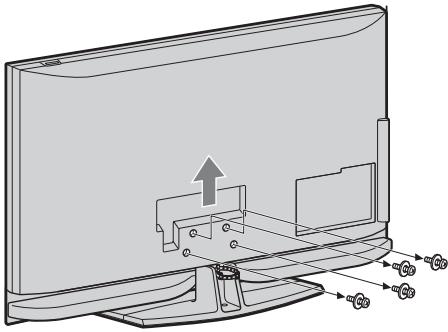 SONY KDL-40Z4500 - Démontage du pied de table du téléviseur - 2