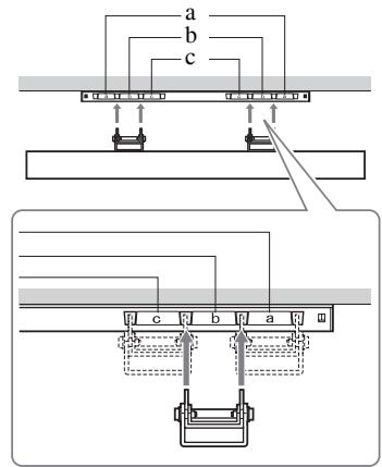 SONY KDL-52V5500 - Hakenposition - 1