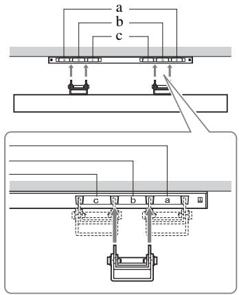 SONY KDL-32EX605 - Hakenposition - 1